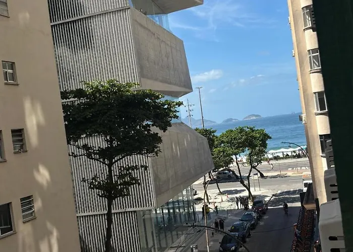 Apartamento beira-mar no coração de copacabana! Rio de Janeiro